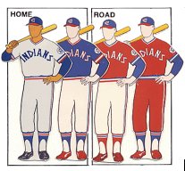 cleveland indians uniform 1980