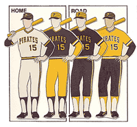 pittsburgh uniforms 1980