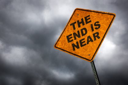 End of World Sign