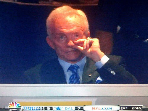 jerry jones nosepick