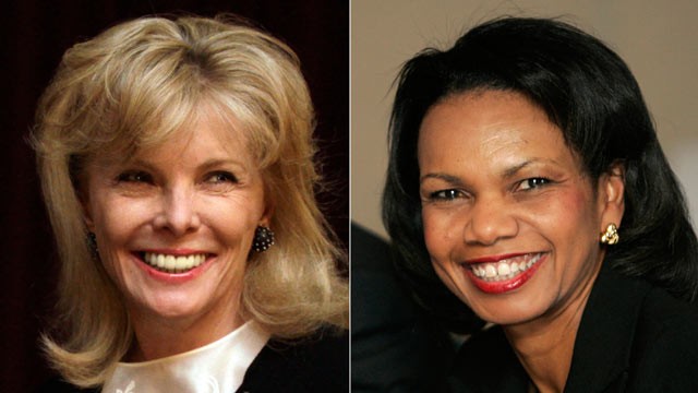 darla morre and condoleeza rice