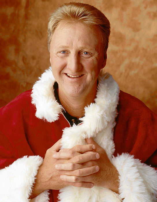 larry bird santa