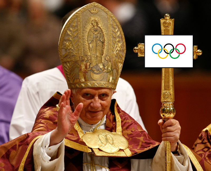 pope benedict olympic