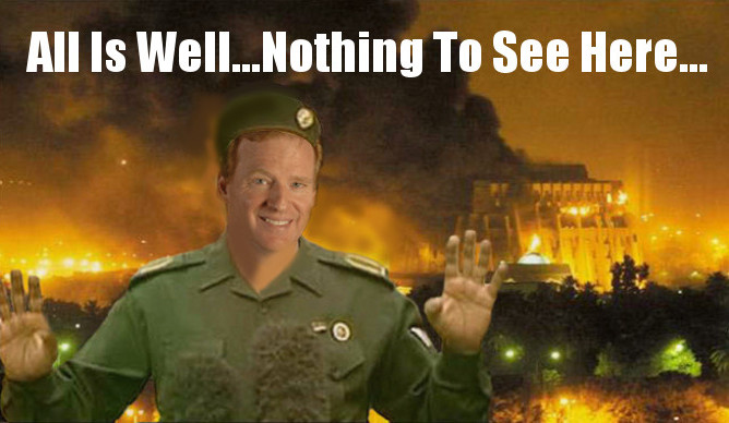 roger goodell iraqi minister of information