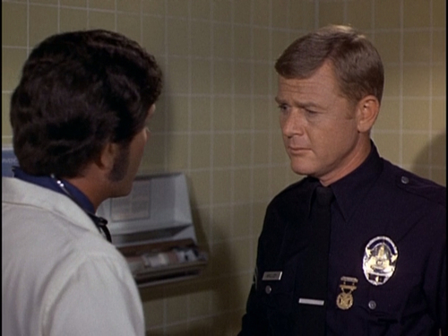 dr brackett and officer pete malloy