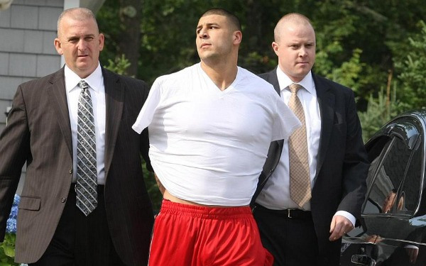aaron hernandez arrest situation