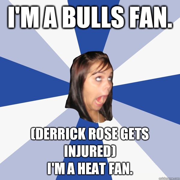 derrick rose heat fan meme