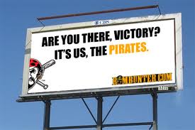 pirates victory billboard