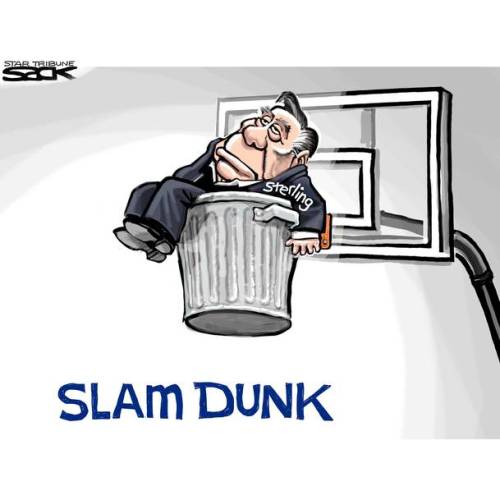 donald sterling slam dunk