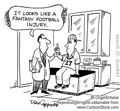 fantasy football injury
