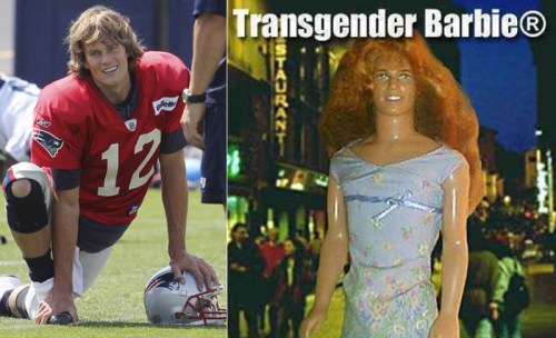 tom brady transgender barbie