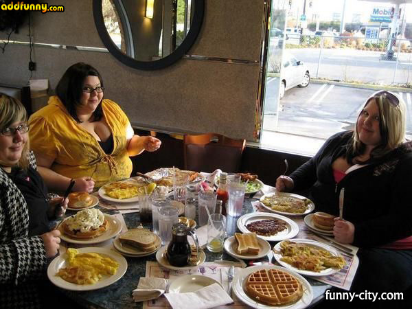 fat people at IHOP