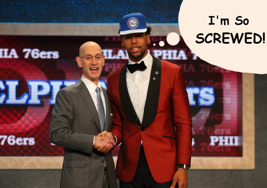 jahili okafor draft night