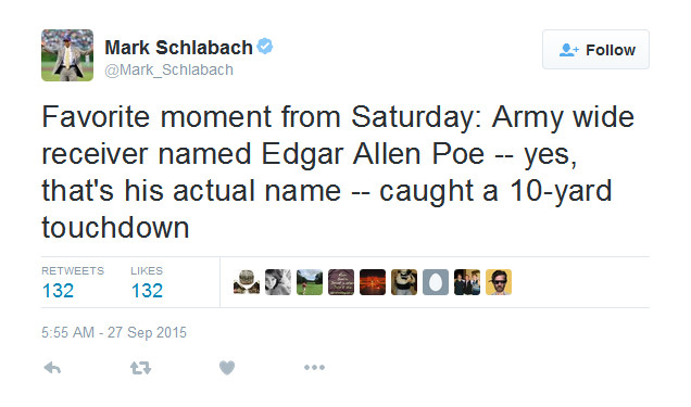 edgar allan poe tweet