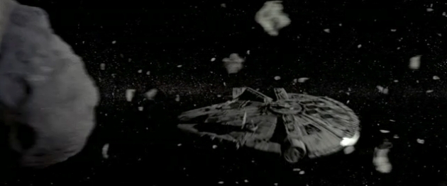 millenium falcon asteroid field