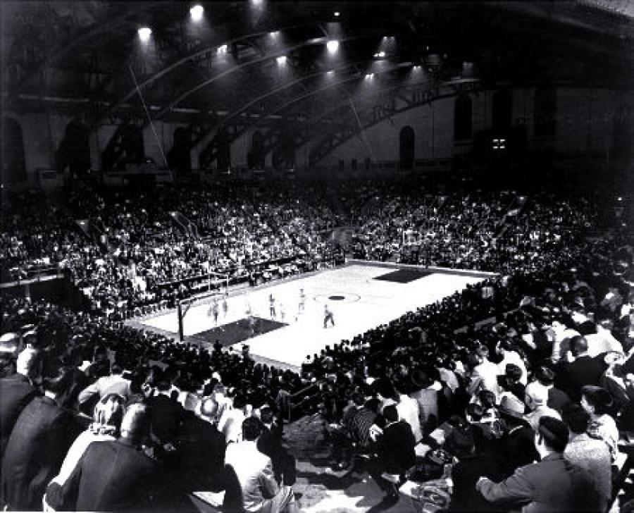 The floor at Philadelphia's Palestra.