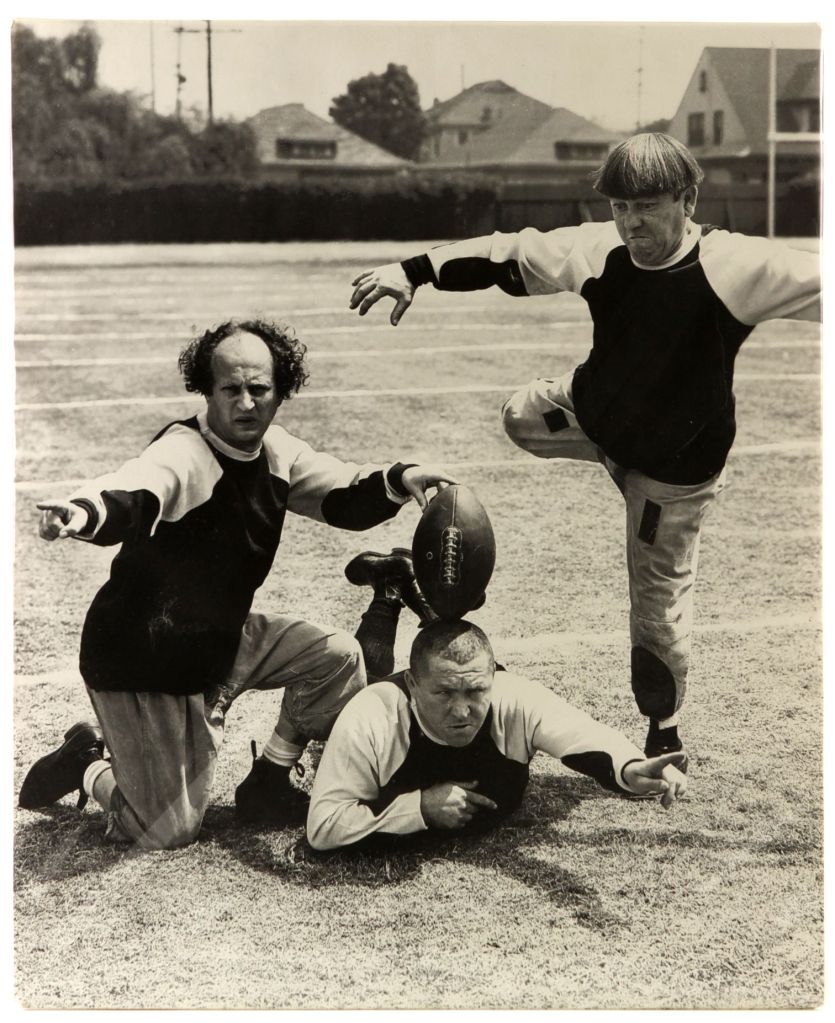 three stooges football
