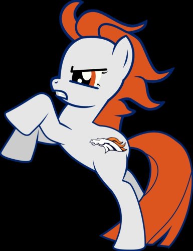 denver broncos my little pony