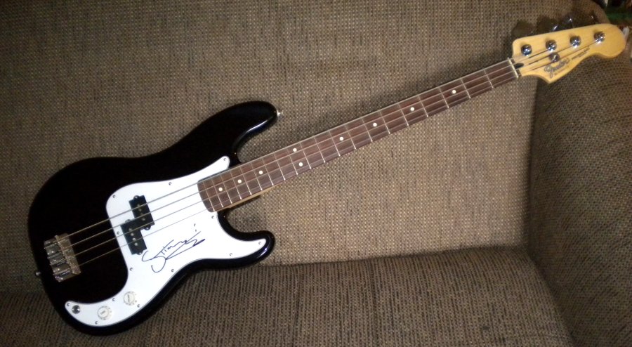 The "Sting" Bass. Don't stand so close to it...