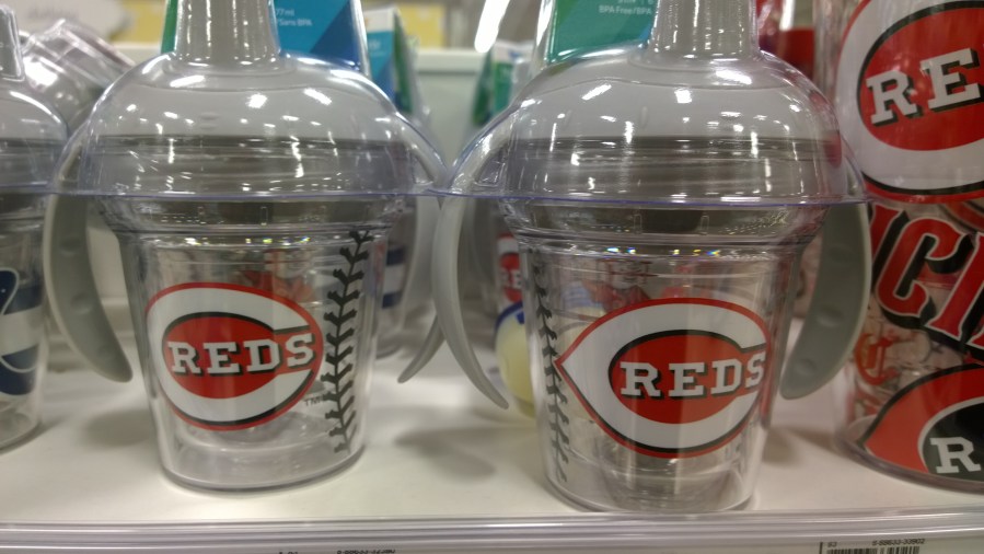 Cincinnati Reds Sippy Cup: 1st Degree Child Abuse