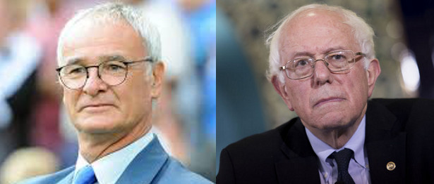 claudio ranieri bermie sanders