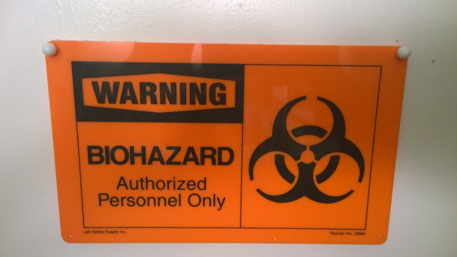 biohazard sign